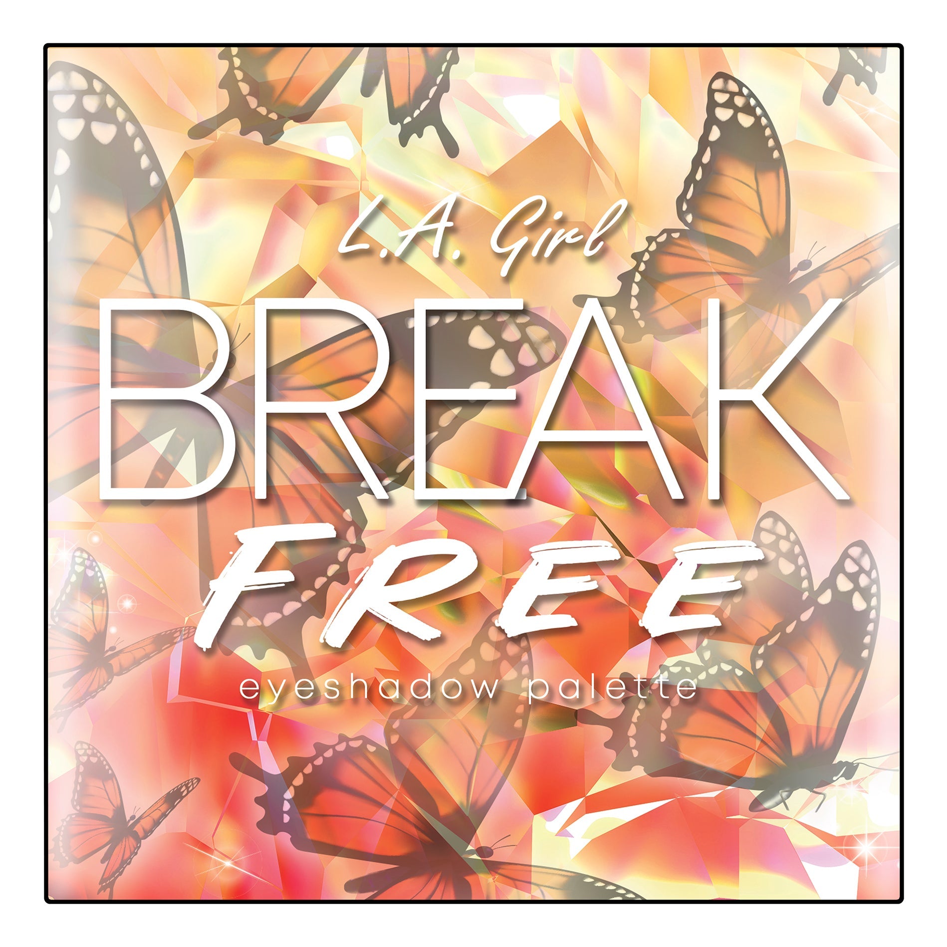 L.A. Girl 16 Color Break Free Eyeshadow Palette - Be You