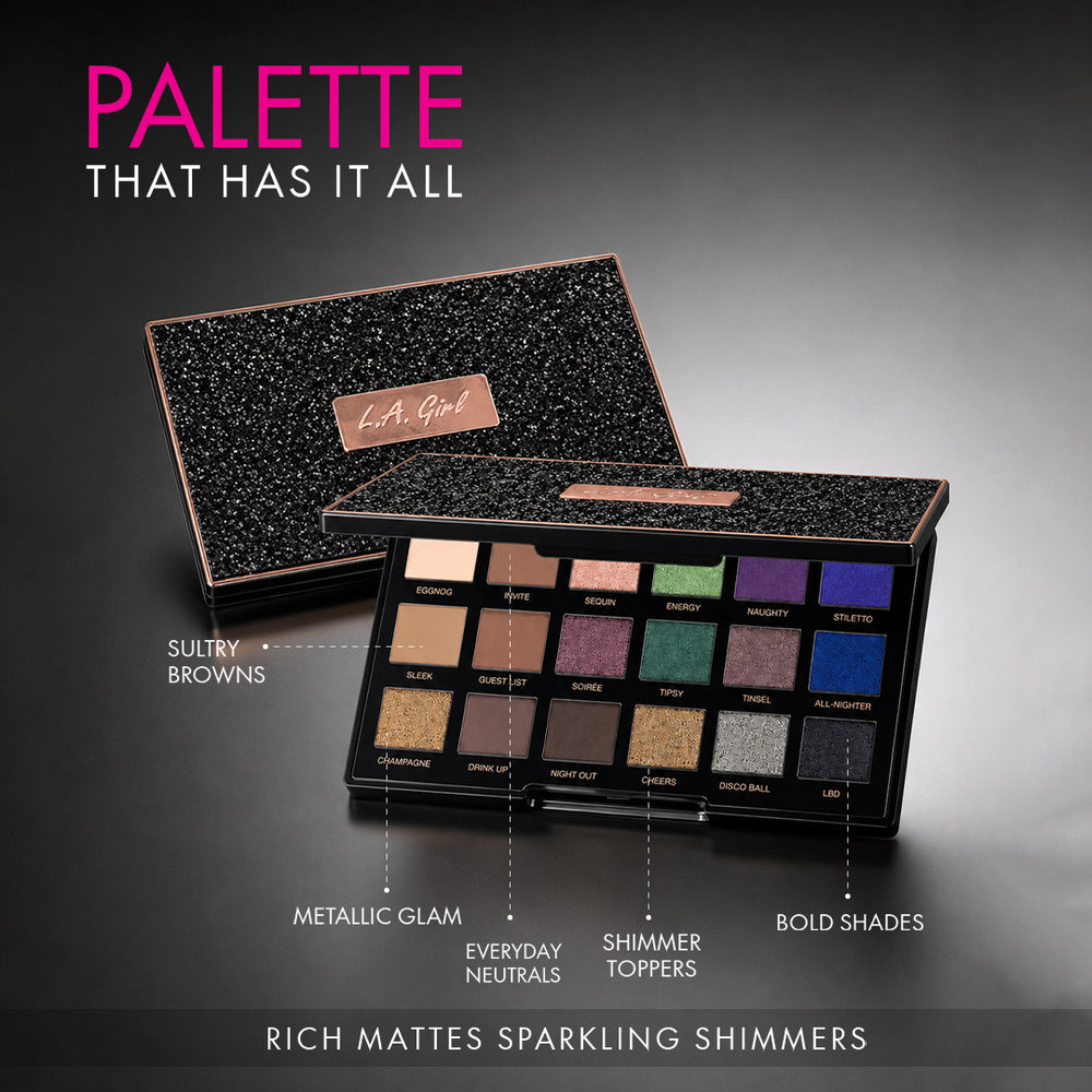 18 Color Eyeshadow Palette