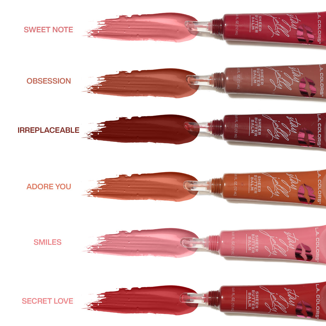 L.A Colors Stay Jelly Juicy & Hydrating Sheer Butter Lip Balm