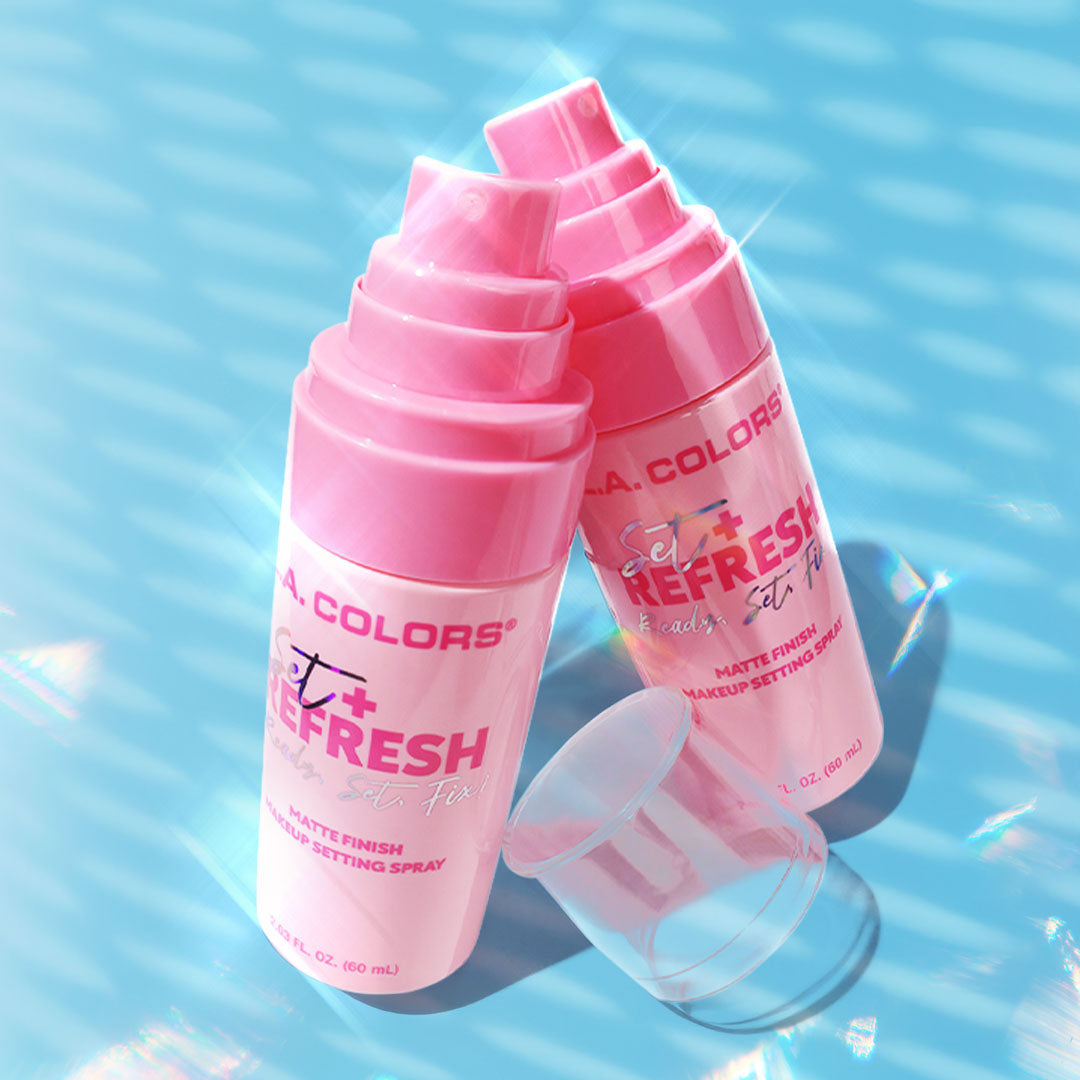 L.A Colors Set+Refresh Ready Set Fix Setting Spray