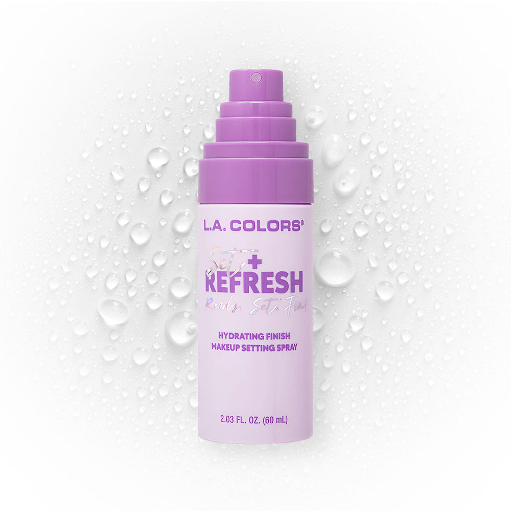 L.A Colors Set+Refresh Ready Set Fix Setting Spray