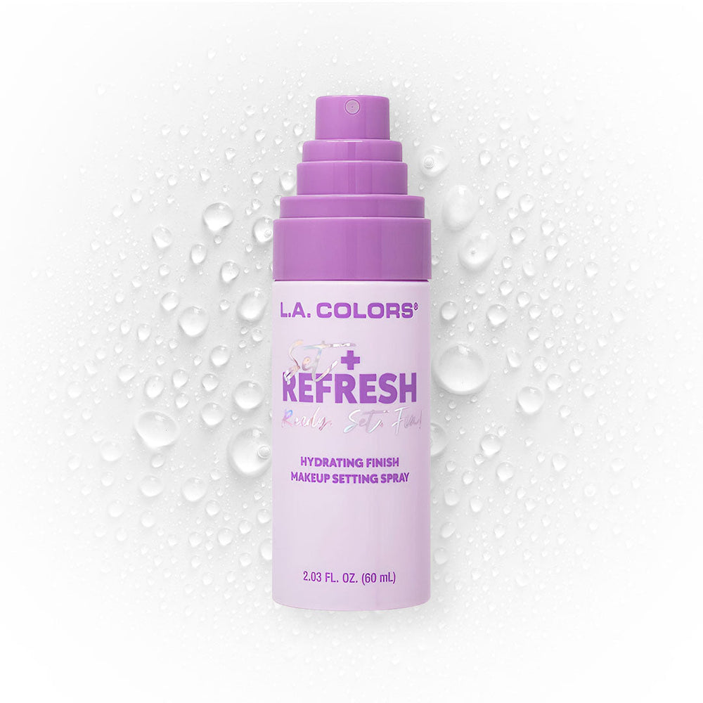 L.A Colors Set+Refresh Ready Set Fix Setting Spray