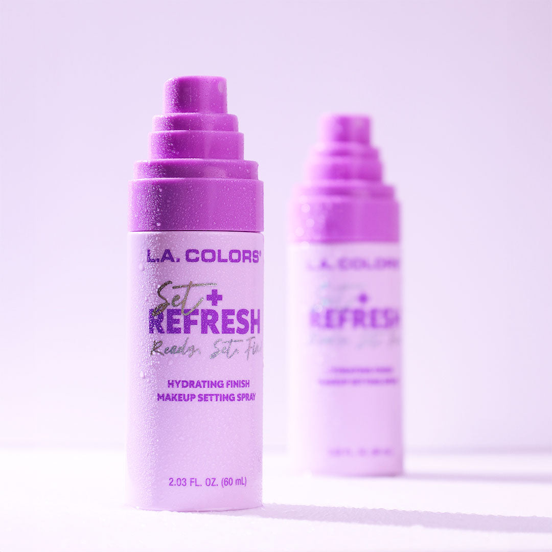 L.A Colors Set+Refresh Ready Set Fix Setting Spray