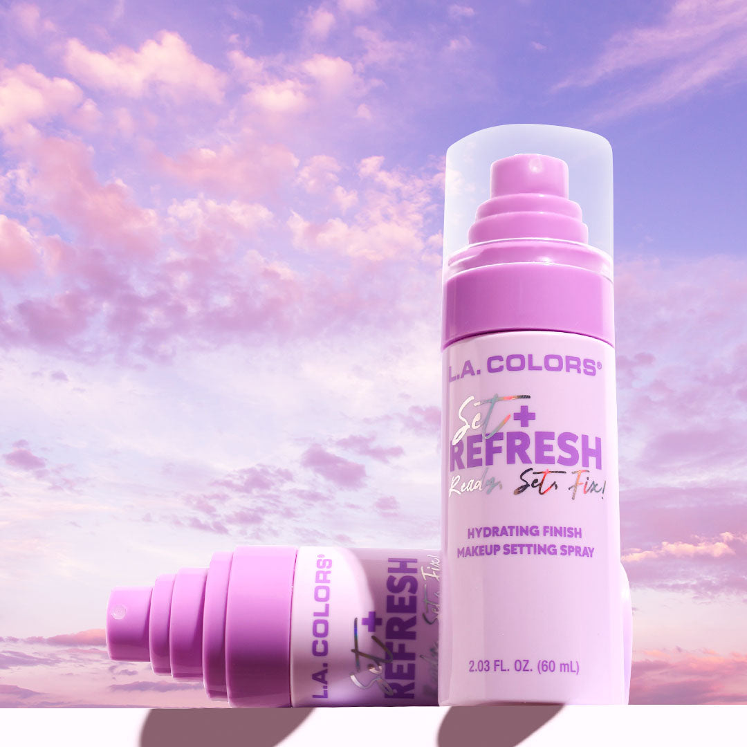 L.A Colors Set+Refresh Ready Set Fix Setting Spray