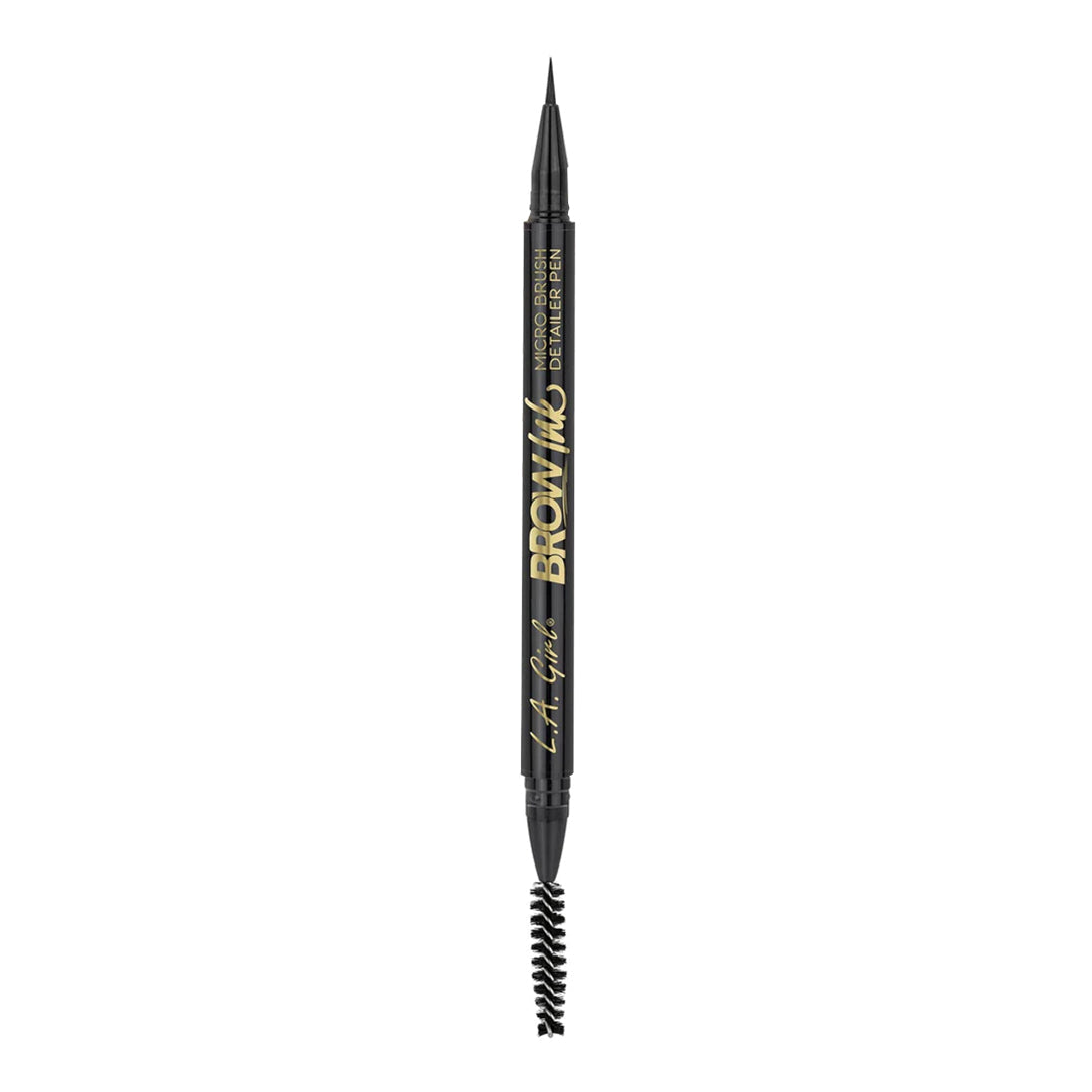 L.A.Girl Brow Ink Micro Brush Detailer Pen-Soft Brown