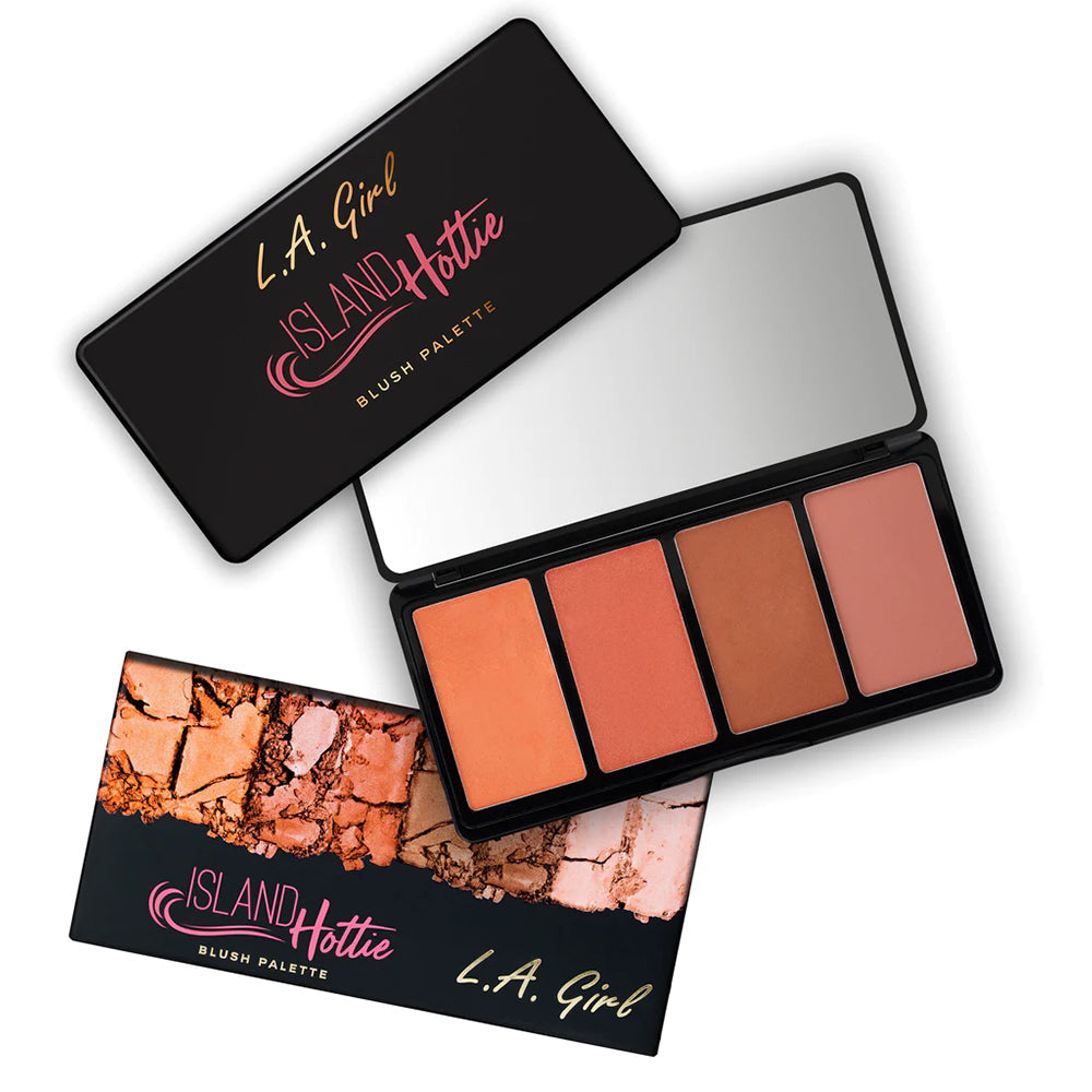 L.A. Girl Fanatic Blush Palette - Island Hottie 