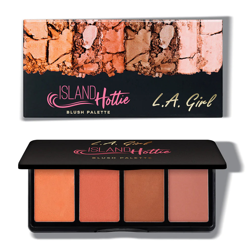 L.A. Girl Fanatic Blush Palette - Island Hottie 
