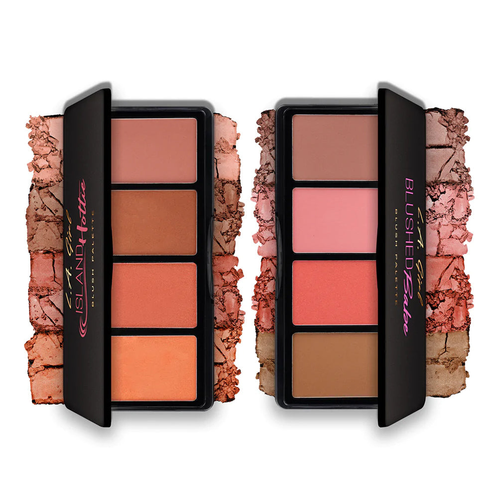 L.A. Girl Fanatic Blush Palette - Island Hottie 