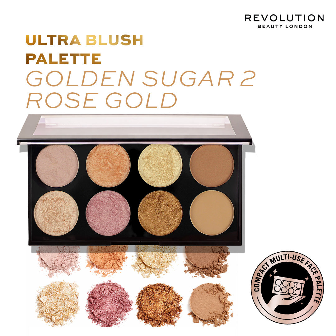Makeup Revolution Golden Sugar 2 Rose Gold
