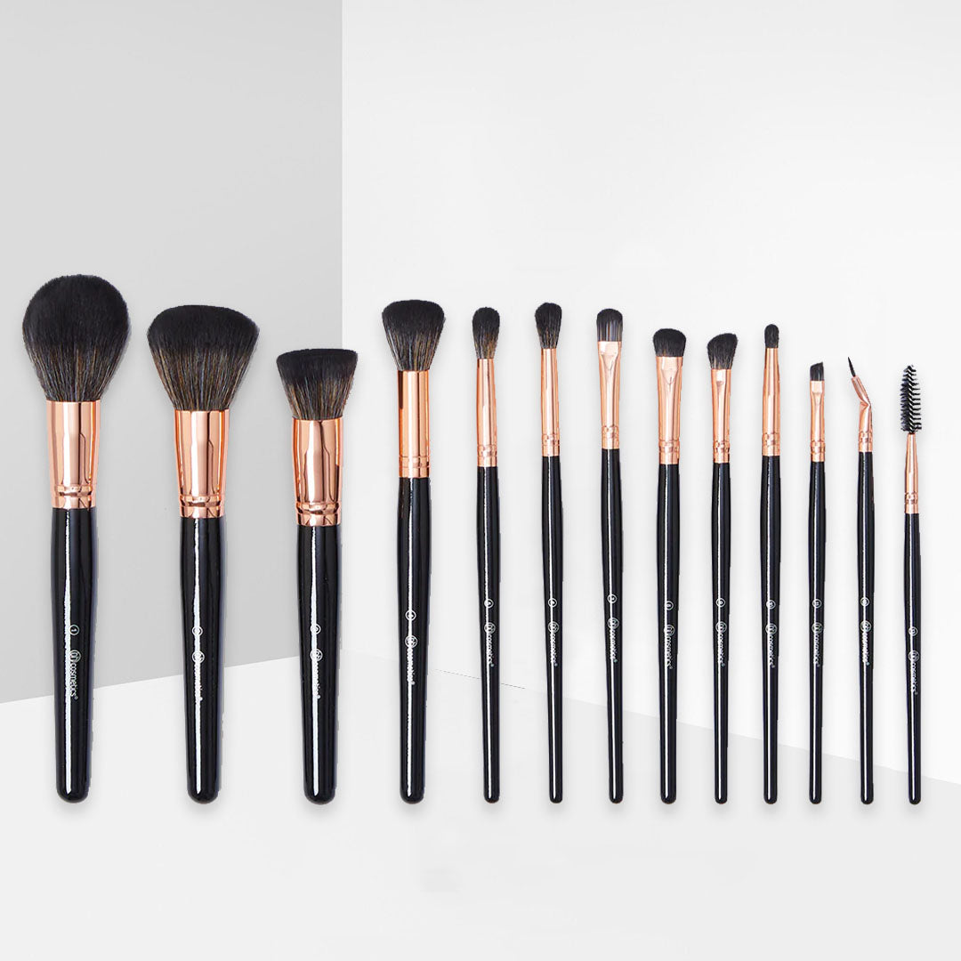 BH Cosmetics Signature Rose Gold 13 Piece Brush Set