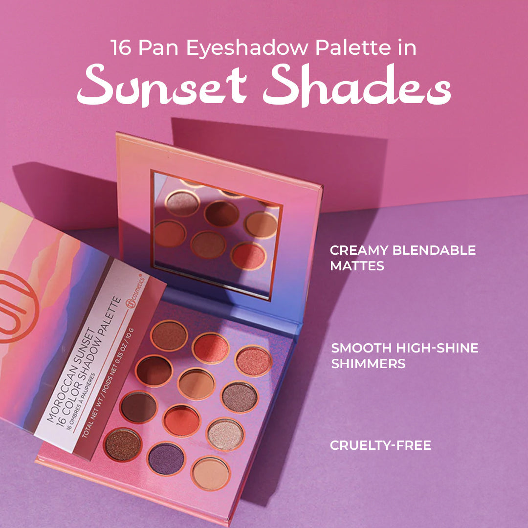 BH Moroccan Sunset - 16 Color Shadow Palette