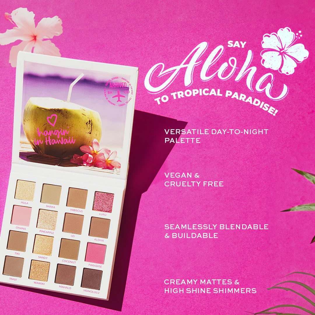 BH Cosmetics Hangin' In Hawaii 16 Color Eyeshadow Palette