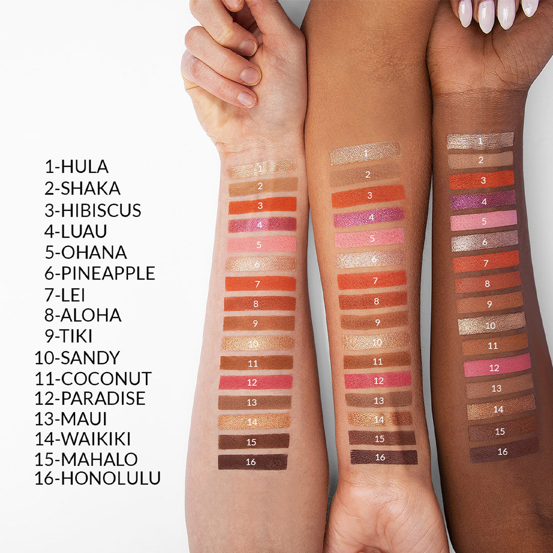 BH Cosmetics Hangin' In Hawaii 16 Color Eyeshadow Palette