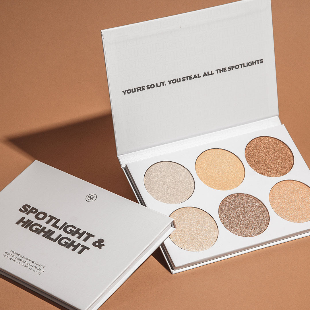 BH Spotlight & Highlight - 6 Color Illuminating Palette