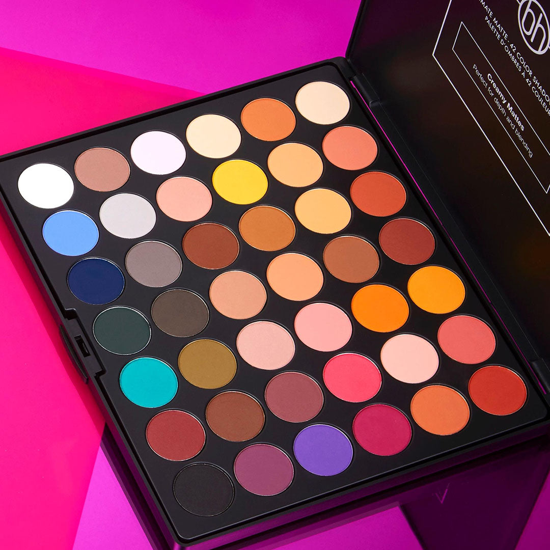 BH Cosmetics Ultimate Mattes - 42 Color Shadow Palette