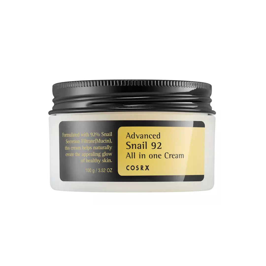 COSRX Advanced Snail Mucin 92 All In One Cream with Hyaluronic Acid