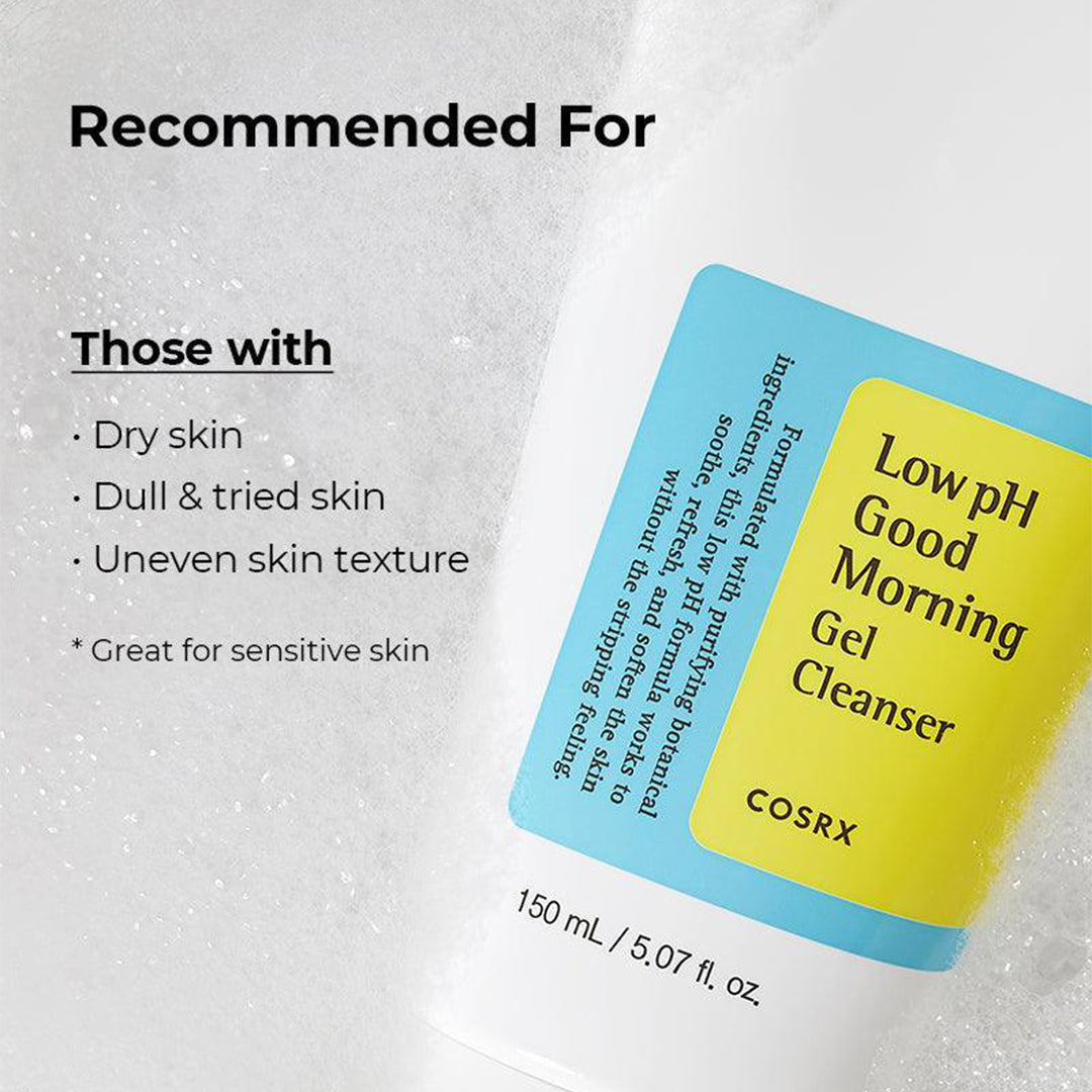 COSRX Low pH Good Morning Gel Cleanser