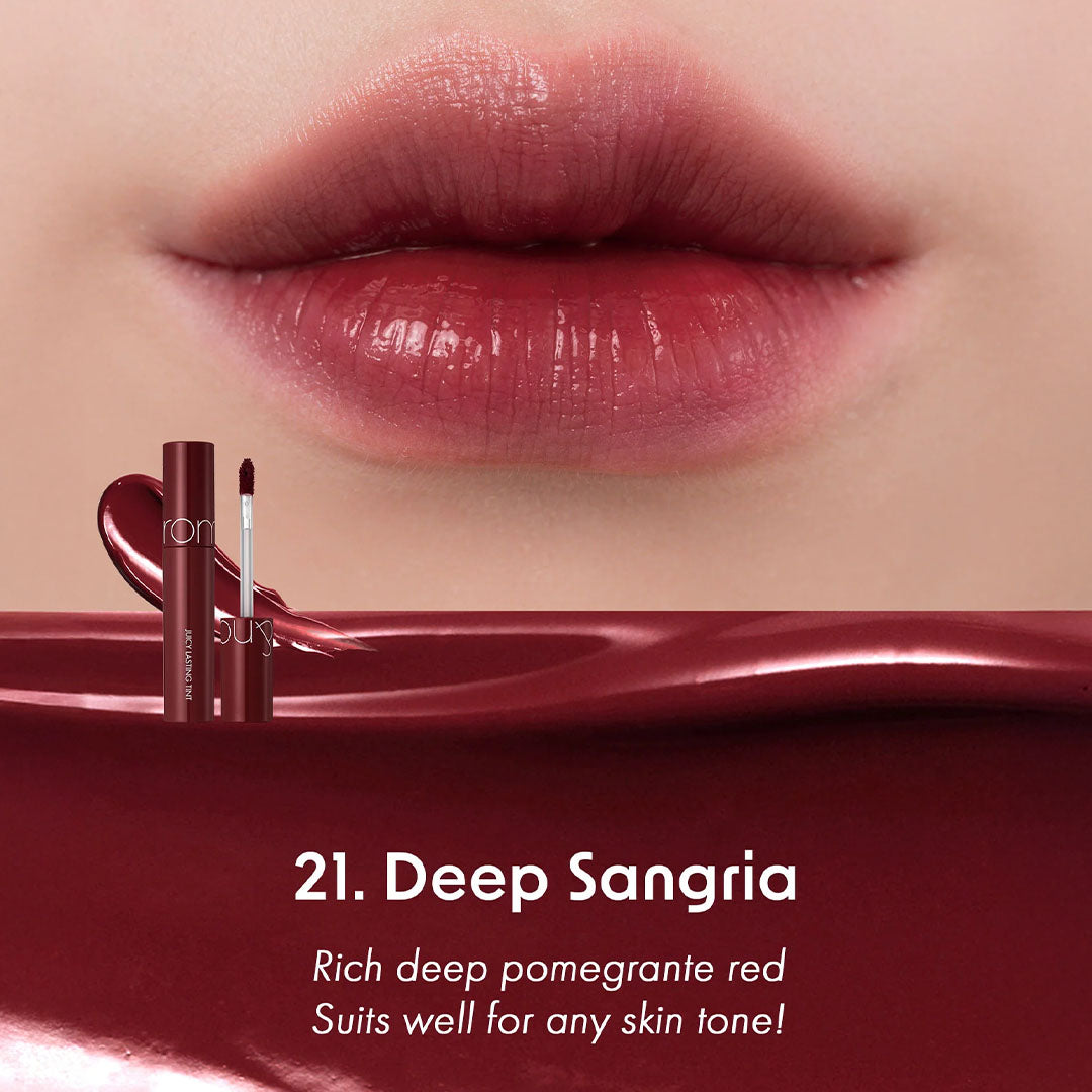 Romand Juicy Lasting Tint Ripe Fruits Series - 21 Deep Sangria