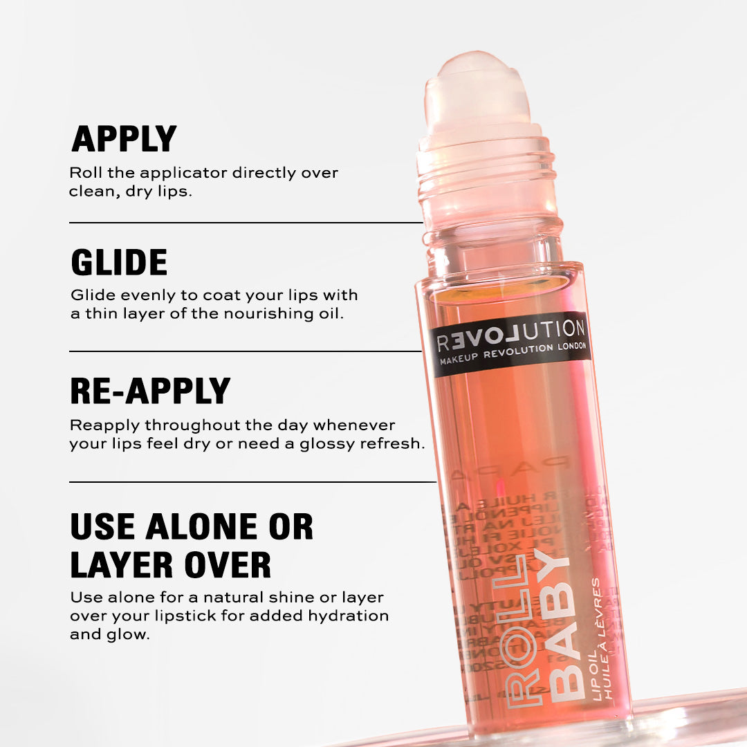 Relove Roll Baby Lip Oil - Pack of 3