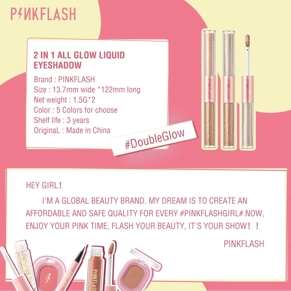 Pinkflash All Glow Liquid Eyeshadow