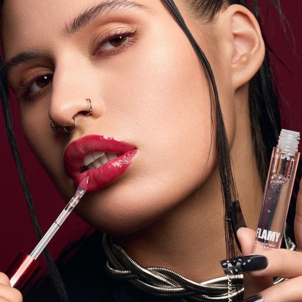 Lamel Flamy Crystalip Jelly - Lucent - Lip Gloss