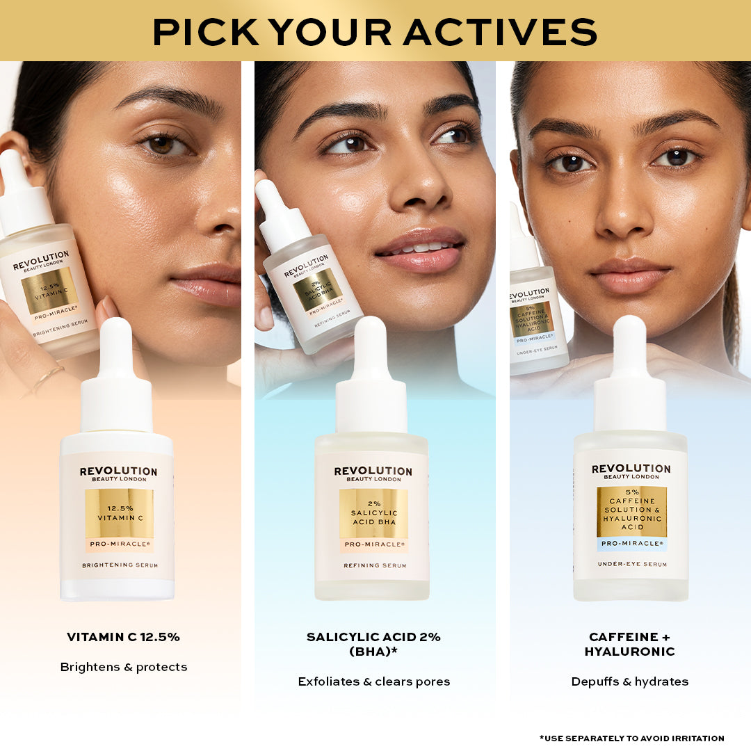 Revolution Pro Miracle 5% Caffeine Solution & Hyaluronic Acid Under Eye Serum