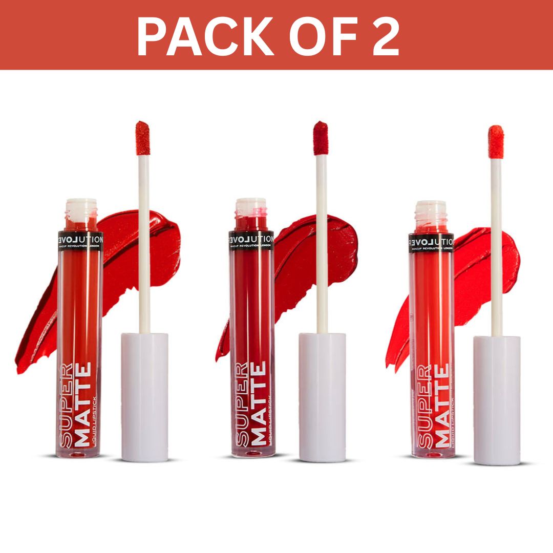 Supermatte Liquid Lip Set - Pack of 2