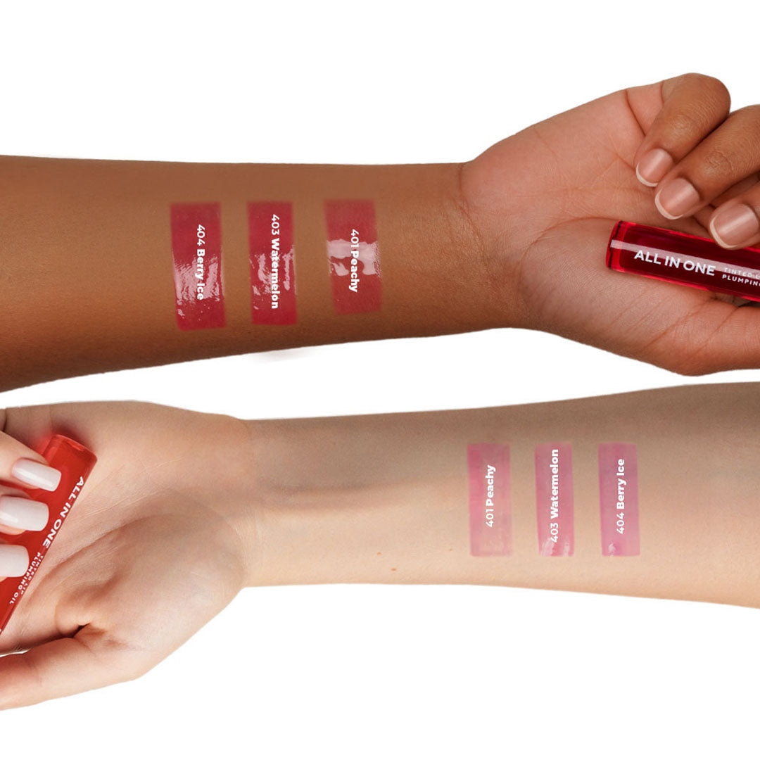 All In One Lip Tinted Plumping Oil - Pack of 3