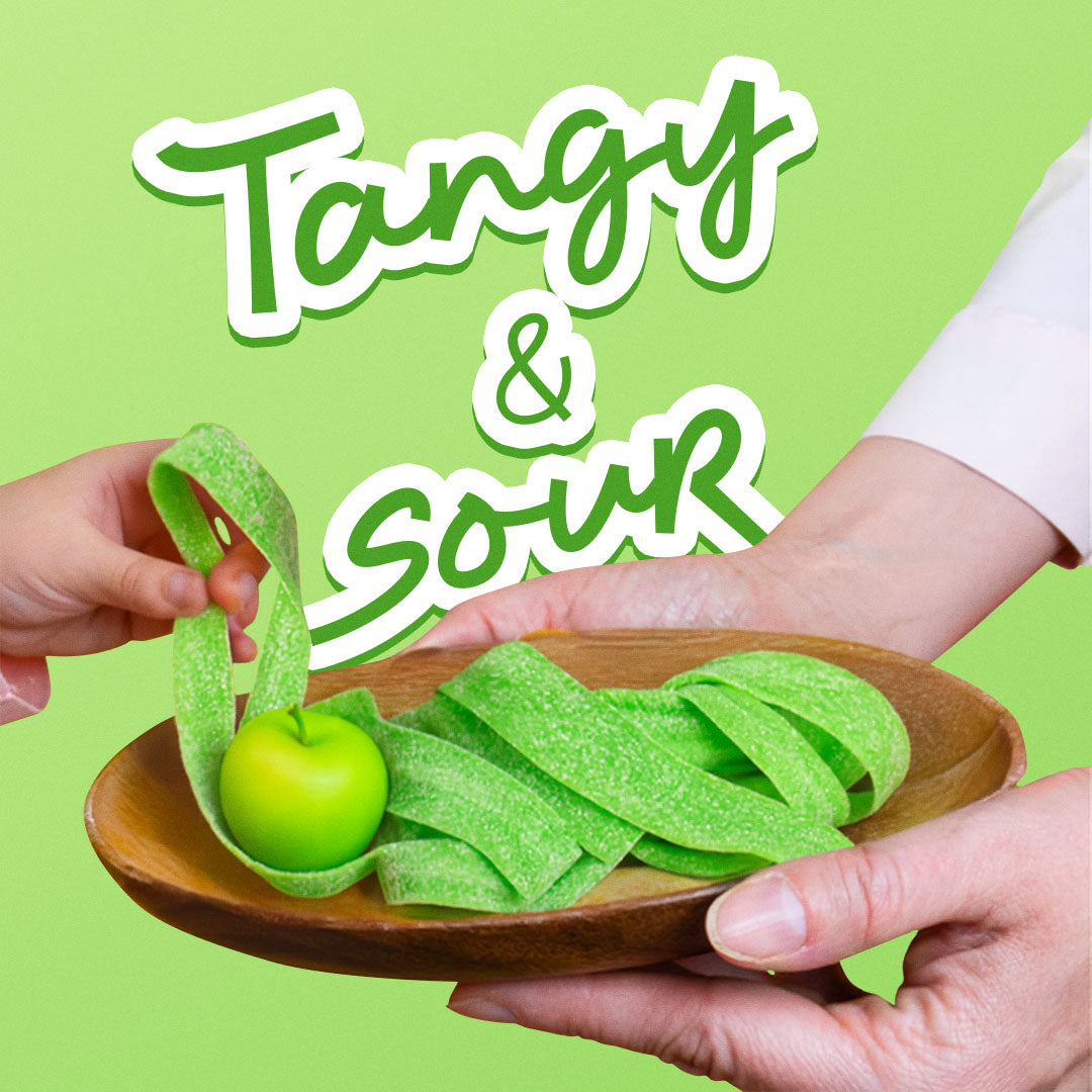 Sweetons Sour Apple Belt Candy Pack of 3 (48gm Each)