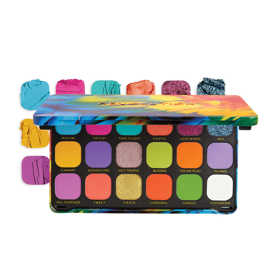 Makeup Revolution Forever Flawless Bird of Paradise Eyeshadow Palette