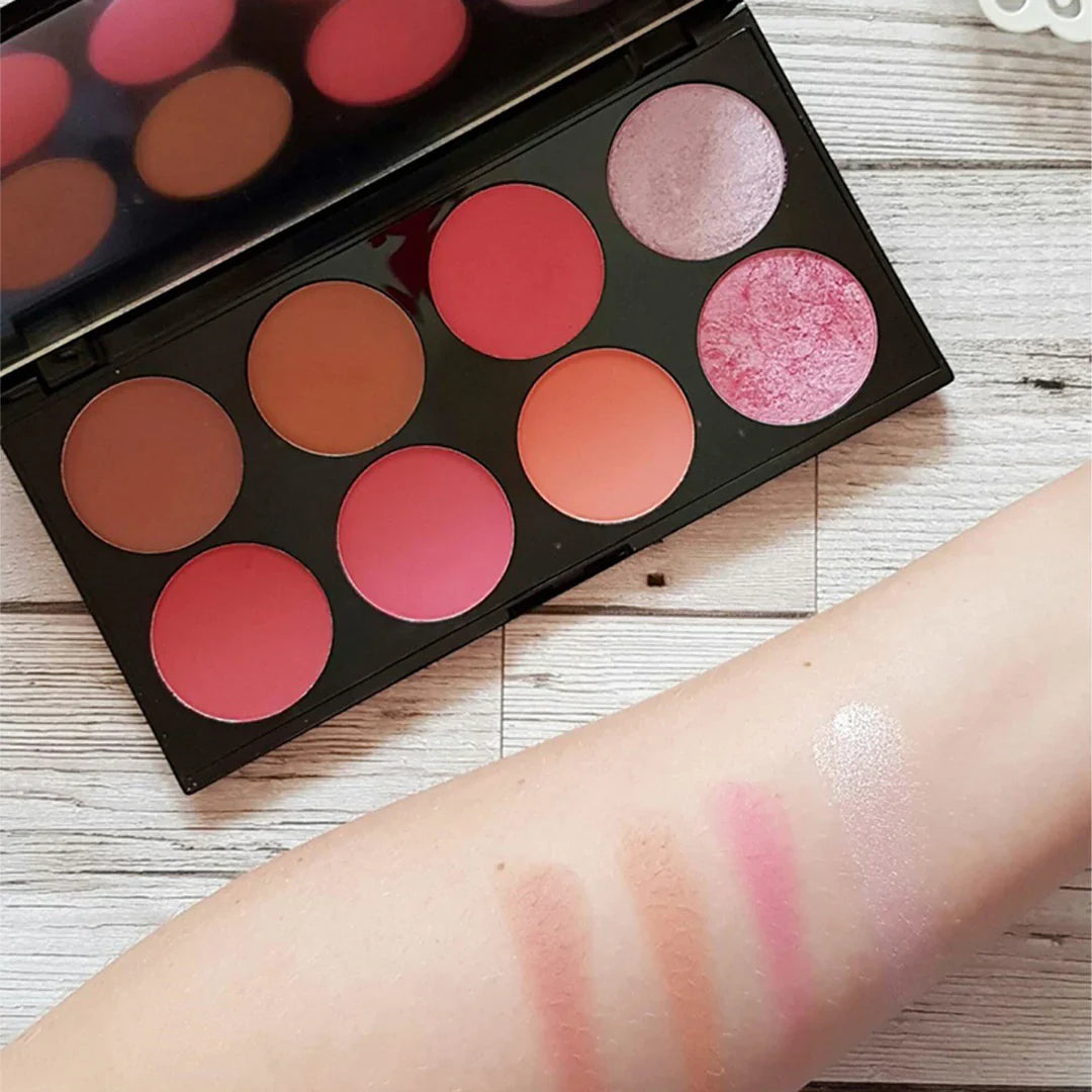 Makeup Revolution Ultra Blush + Reloaded Red Alert Palette Combo