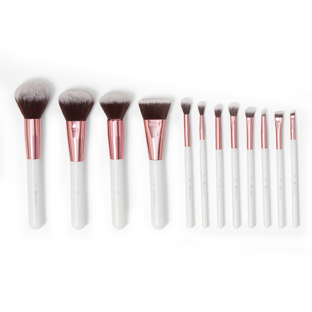 BH Cosmetics Crystal Quartz 12 - Piece Brush Set