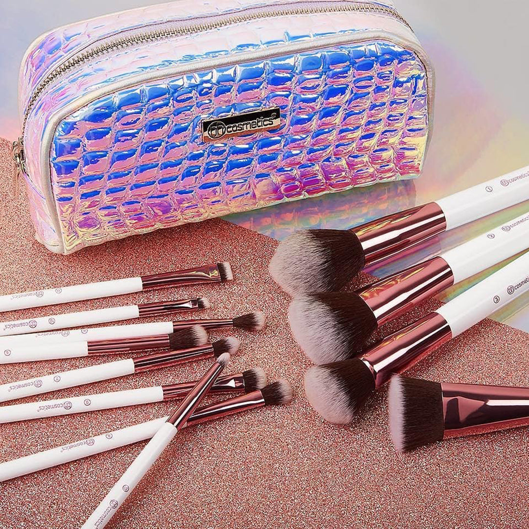 BH Cosmetics Crystal Quartz 12 - Piece Brush Set