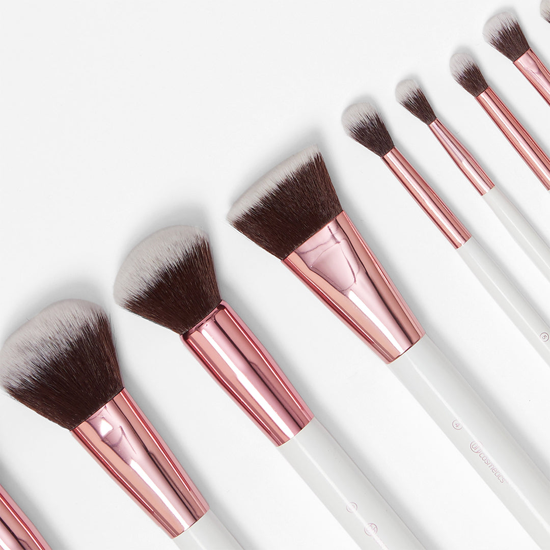 BH Cosmetics Crystal Quartz 12 - Piece Brush Set