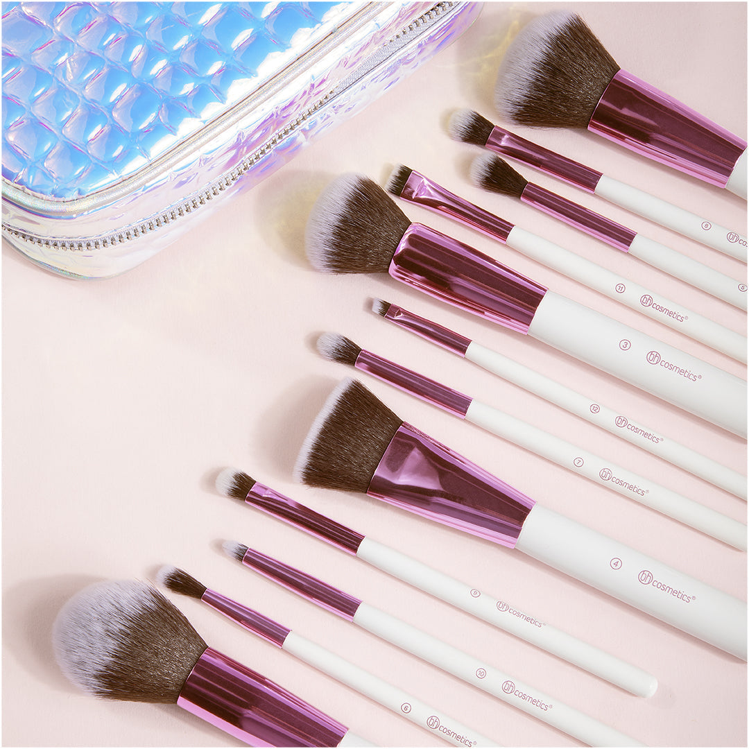 BH Cosmetics Crystal Quartz 12 - Piece Brush Set