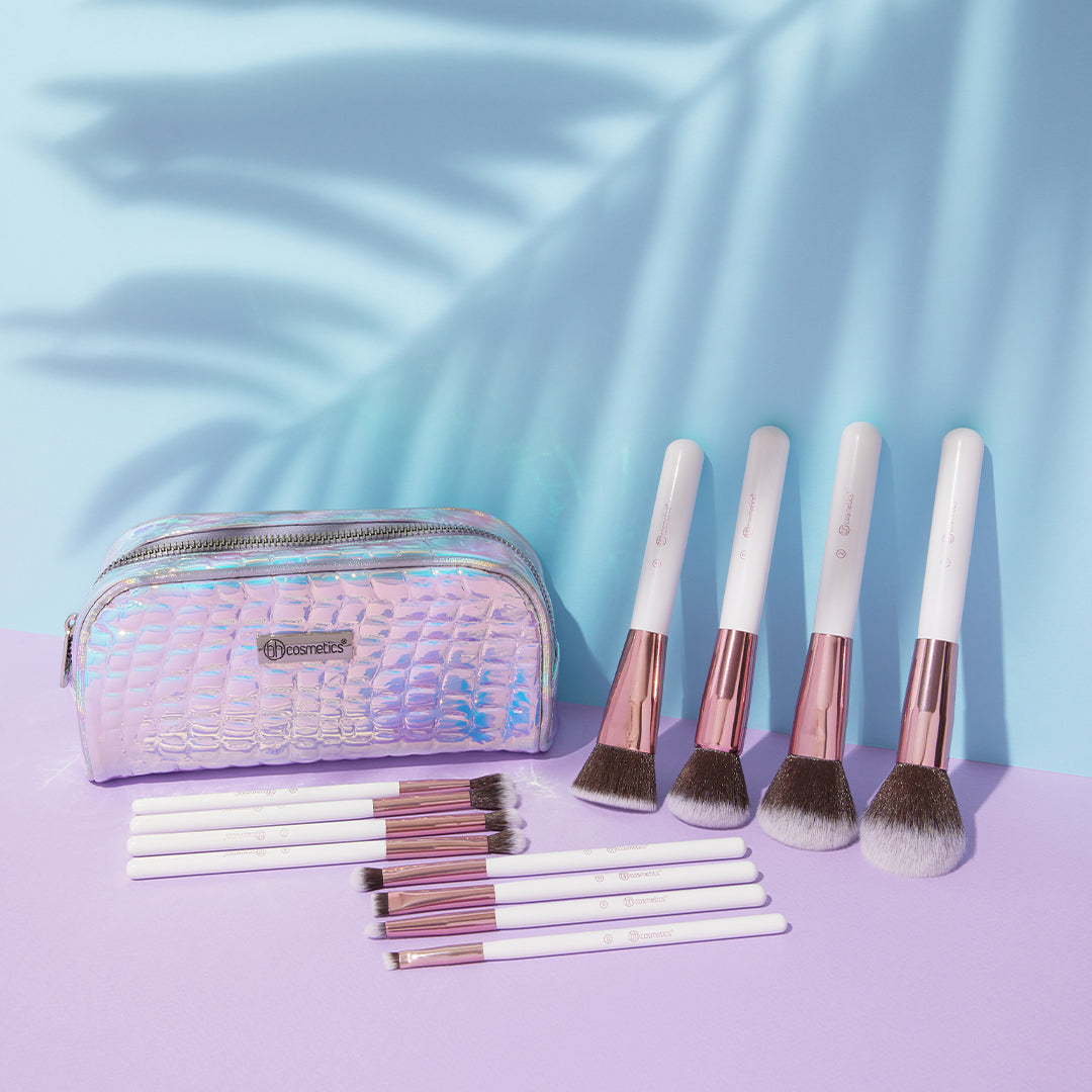 BH Cosmetics Crystal Quartz 12 - Piece Brush Set