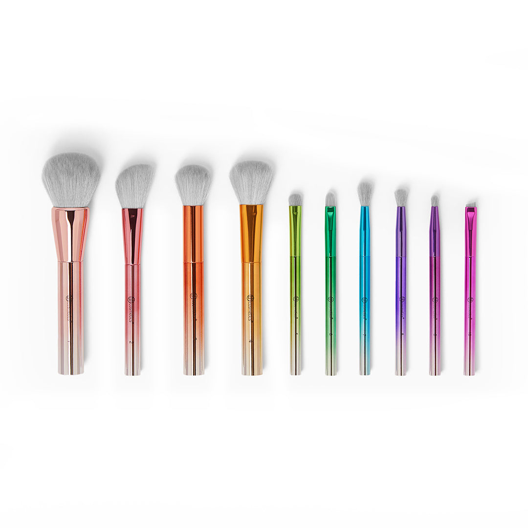 BH Cosmetics Take Me Back to Brazil - 10 Piece Brush Set