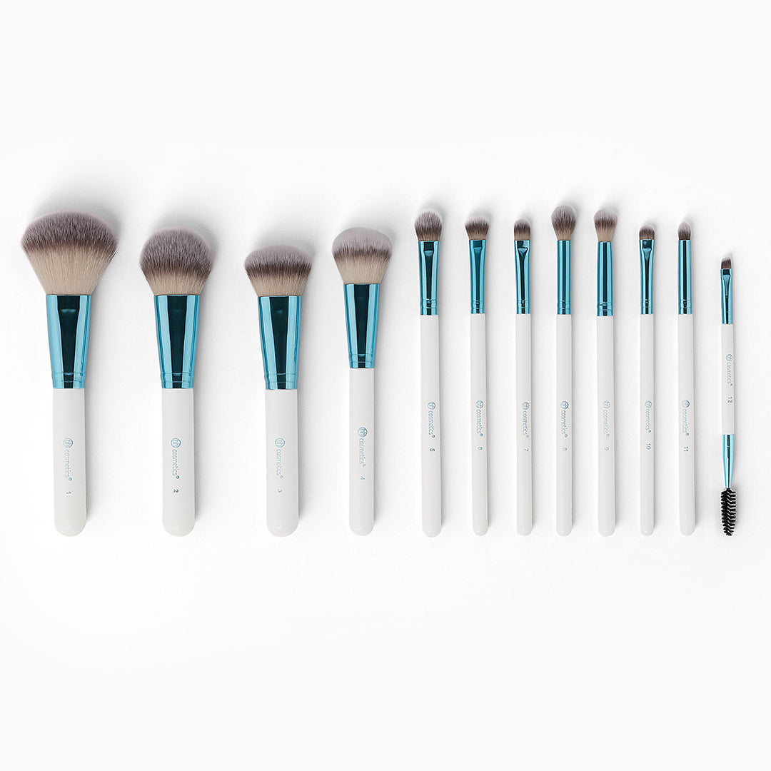 BH Cosmetics Poolside Chic - 12 Piece Brush Set