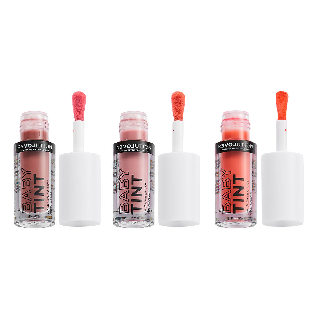 Baby Coral Lip & Cheek Tint - Pack of 3