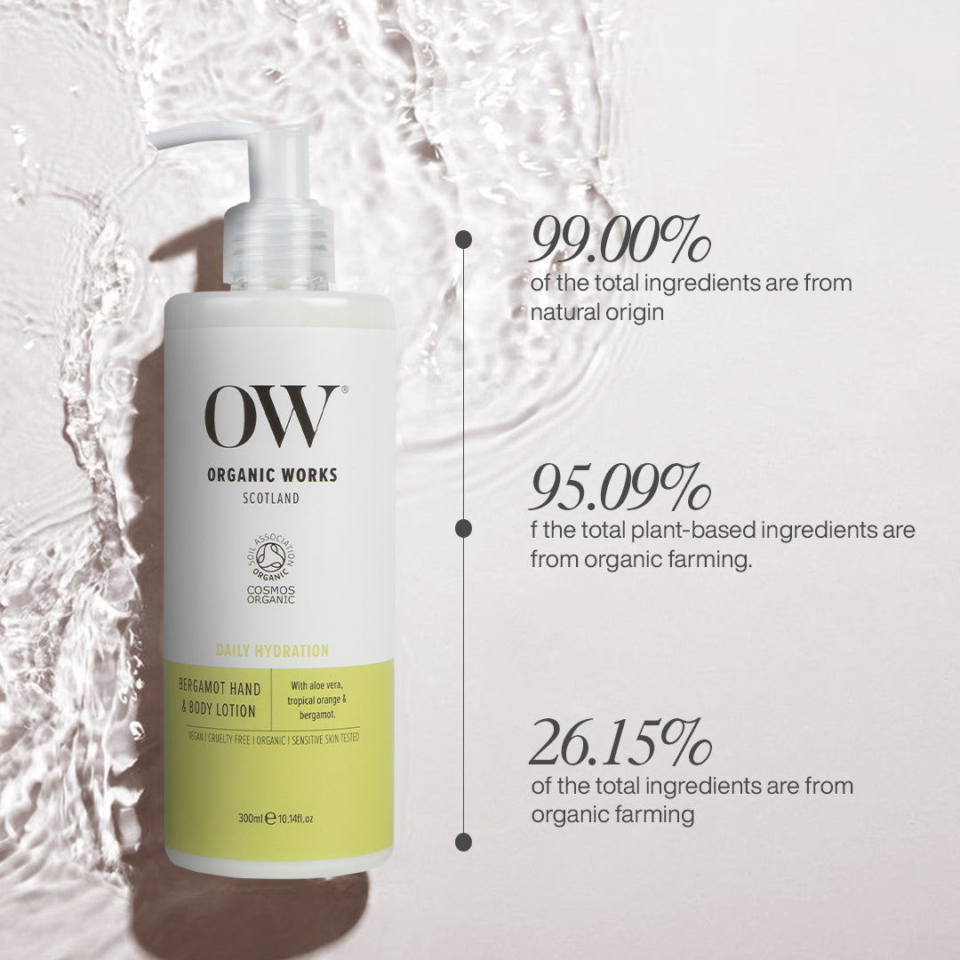 Organic Works Bergamot Hand & Body Lotion