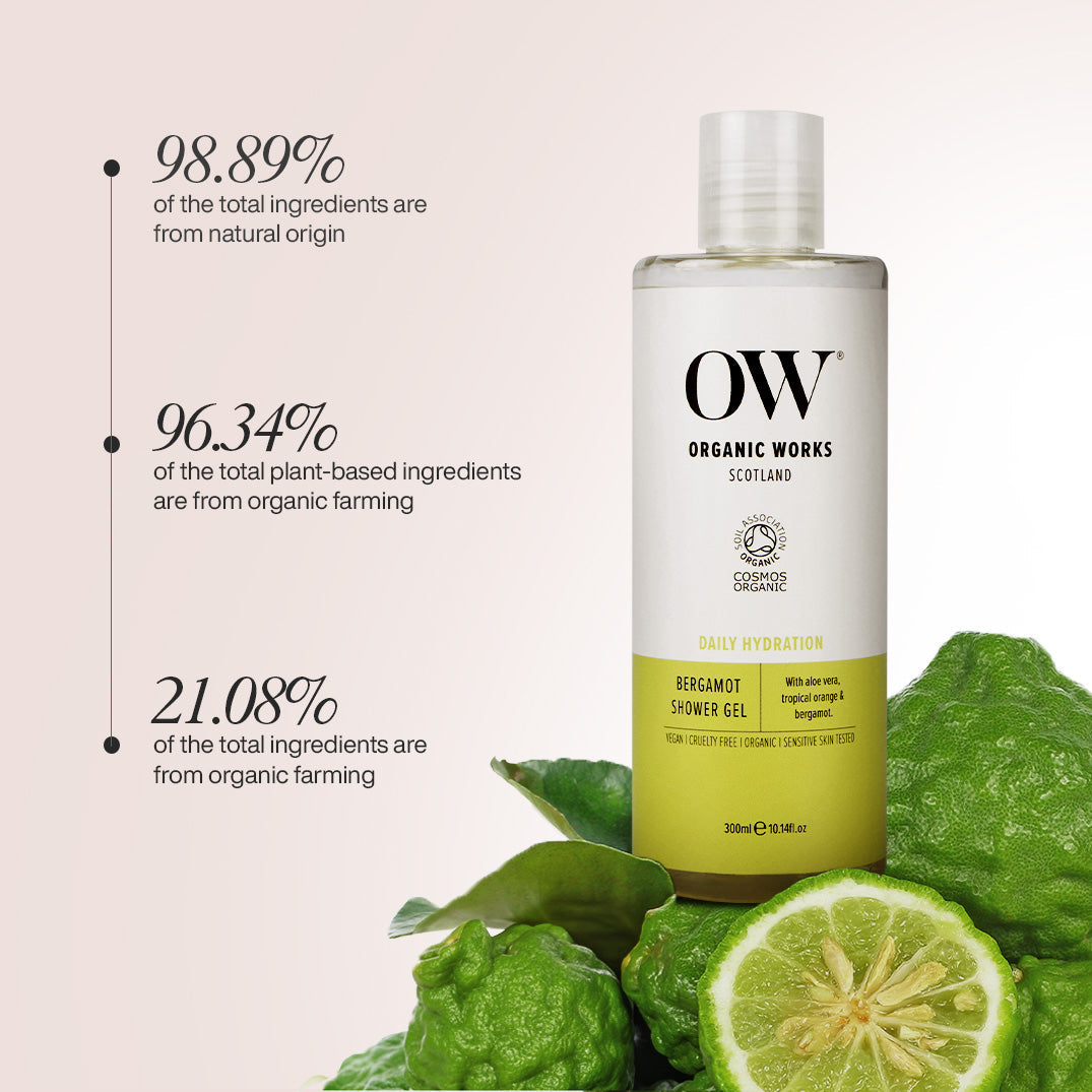 Organic Works Bergamot Shower Gel