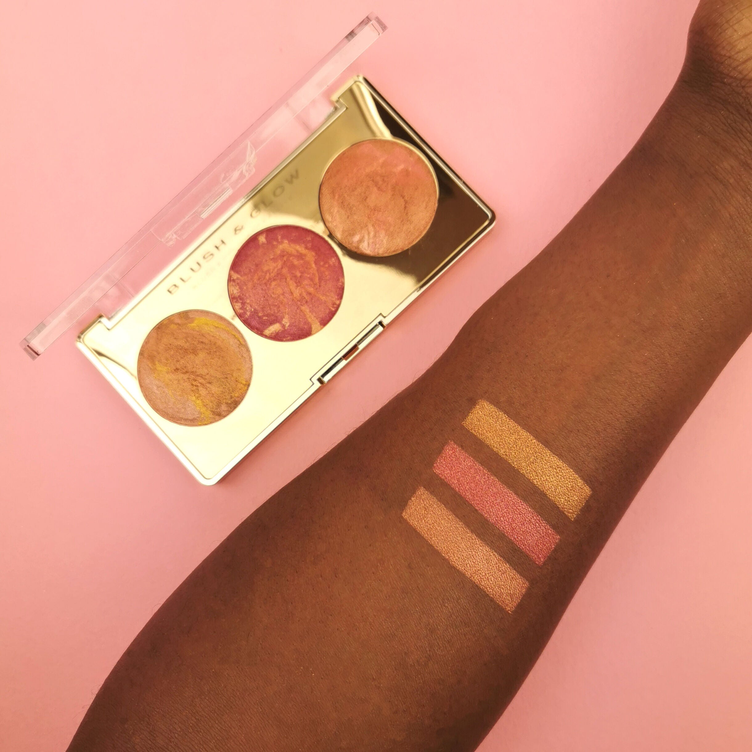 Revolution Pro Blush & Glow Palette Cranberry Glow