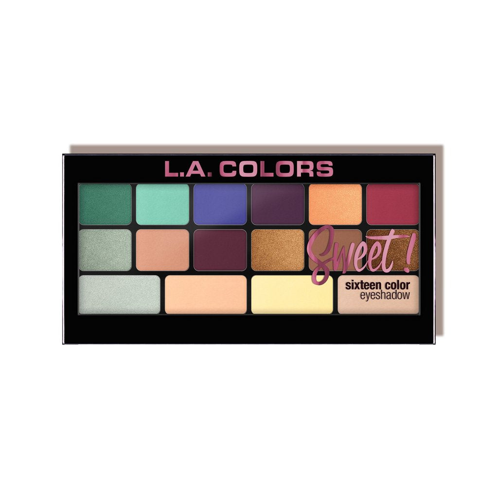 L.A. Colors 16 Color Eyeshadow Palette