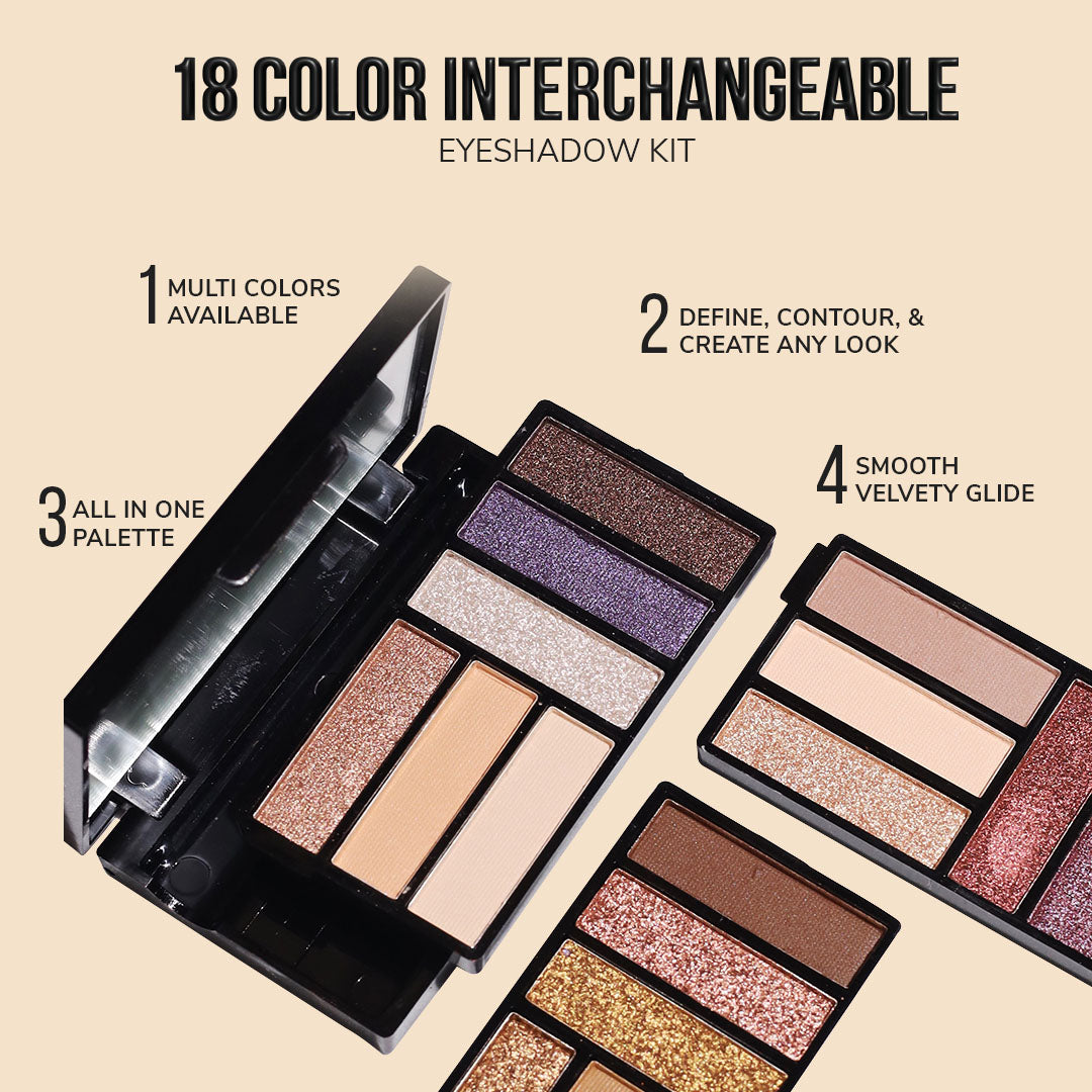 L.A. Colors 18 Color Moodsetter Eyeshadow - Amazed