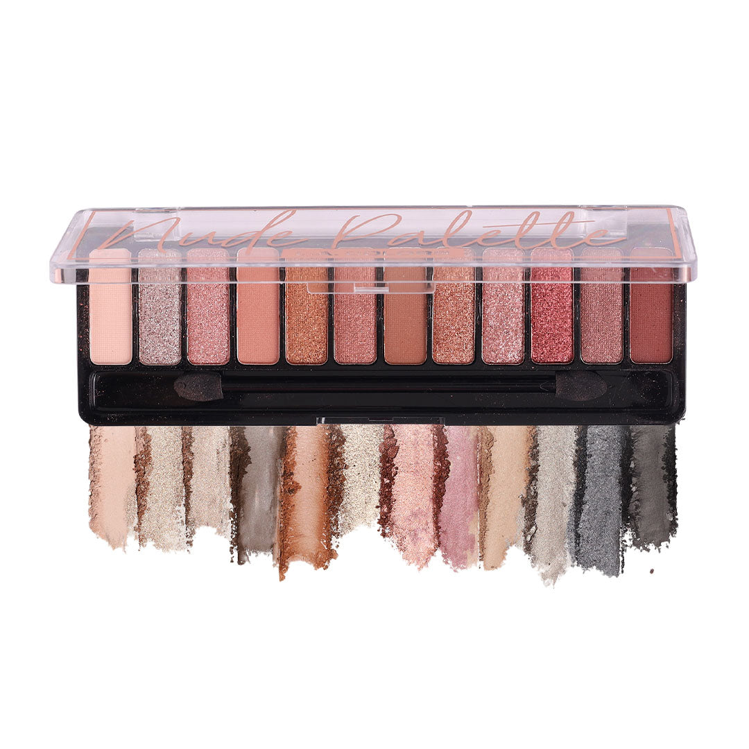 L.A. Colors 12 Color Enchanting Eyeshadow Palette Stocking Suffer