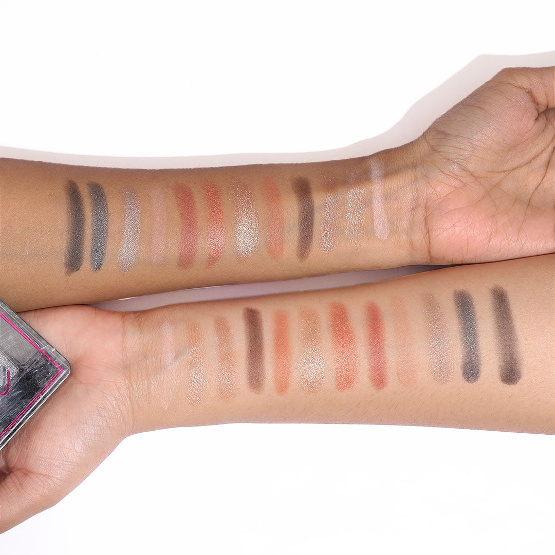 L.A. Colors 12 Color Enchanting Eyeshadow Palette Stocking Suffer