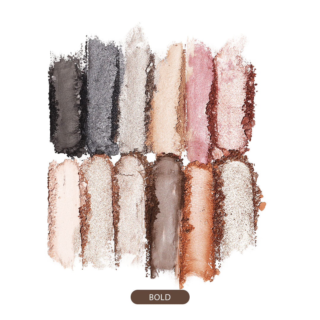 L.A. Colors 12 Color Enchanting Eyeshadow Palette Stocking Suffer