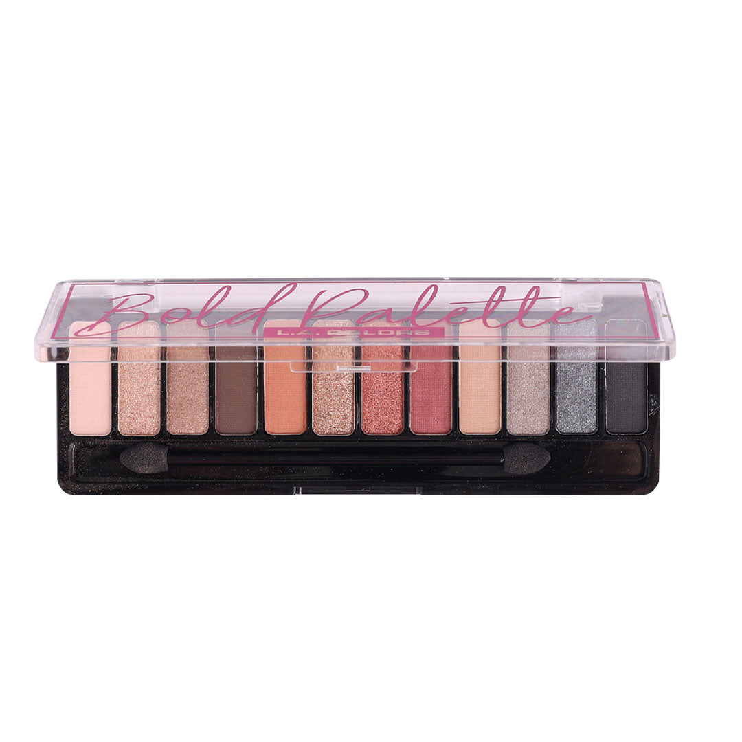 L.A. Colors 12 Color Enchanting Eyeshadow Palette Stocking Suffer