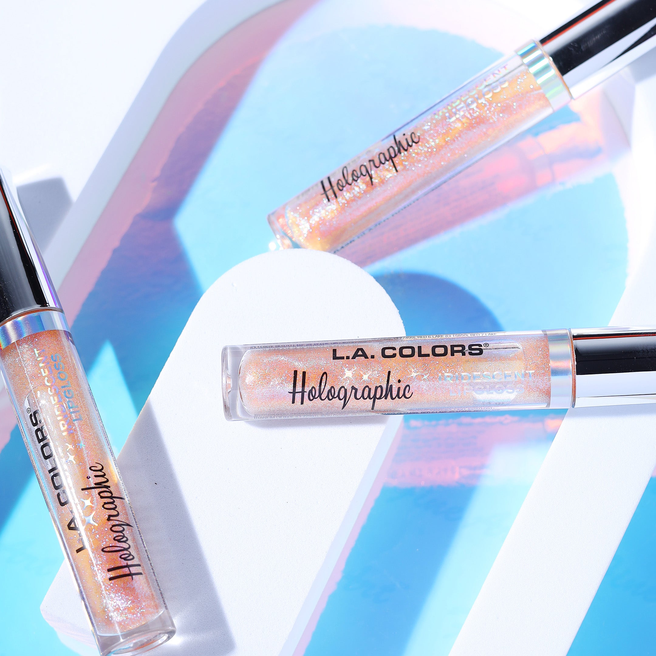 L.A. Colors Lip Gloss Holographic