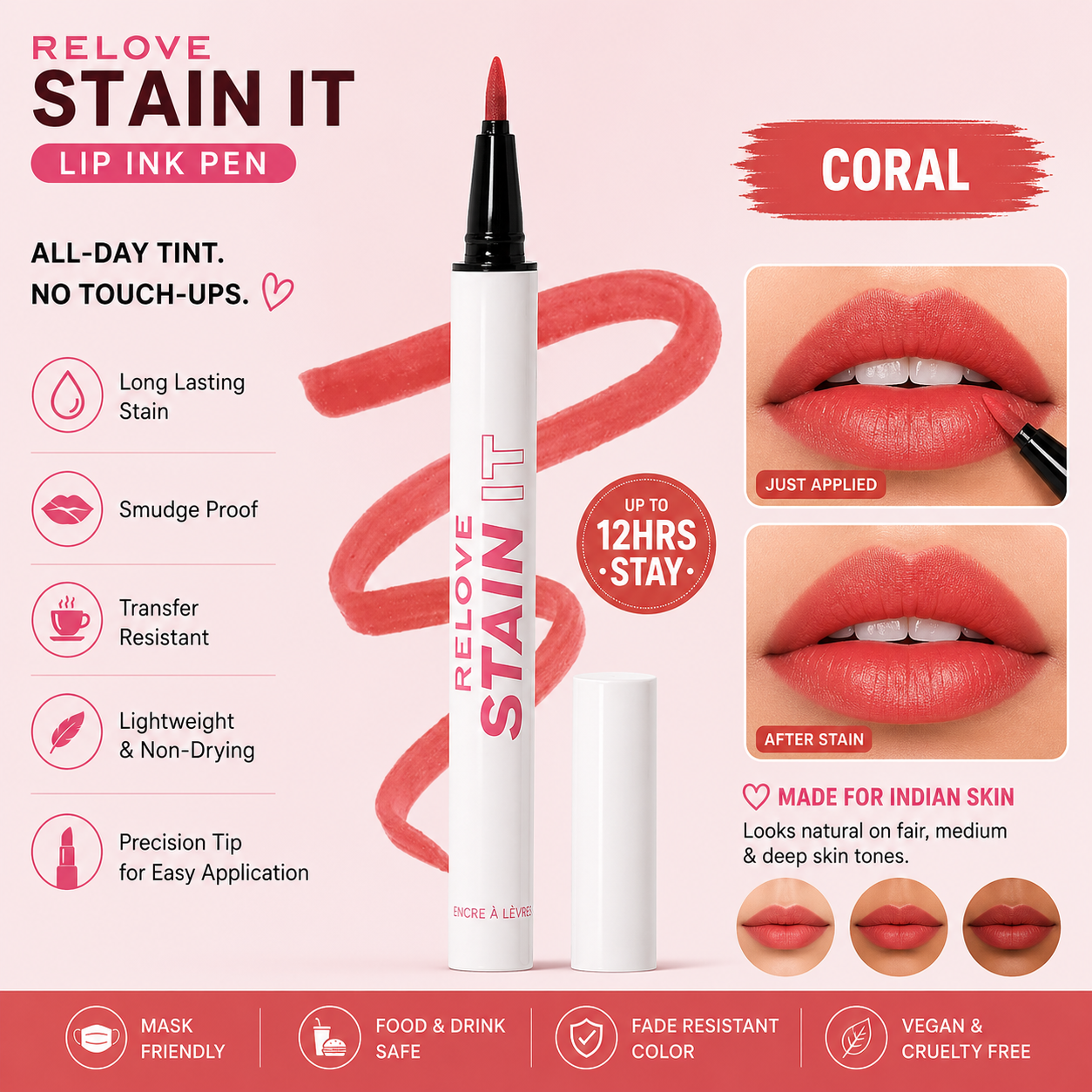 Relove Stain It Lip Ink Pen